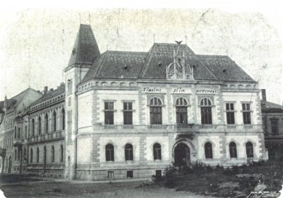 Sokol Louny, dobová pohlednice (Zdroj: archiv ČOS)