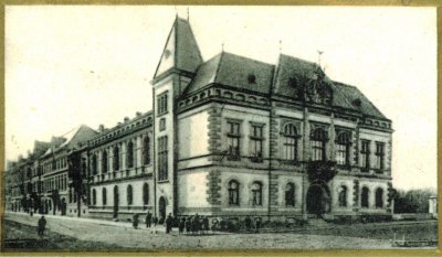 Sokol Louny, dobová pohlednice (Zdroj: archiv ČOS)